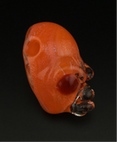Lucy over orange dichro alien pendant
